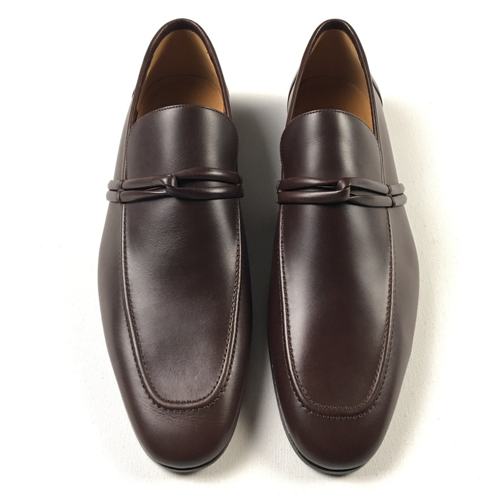 Gucci Men's Designer Black Leather Loafers 15.5 - Picture 2 of 7